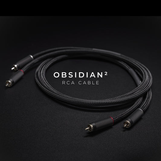 Arctand Labs OBSIDIAN² RCA to RCA Cable