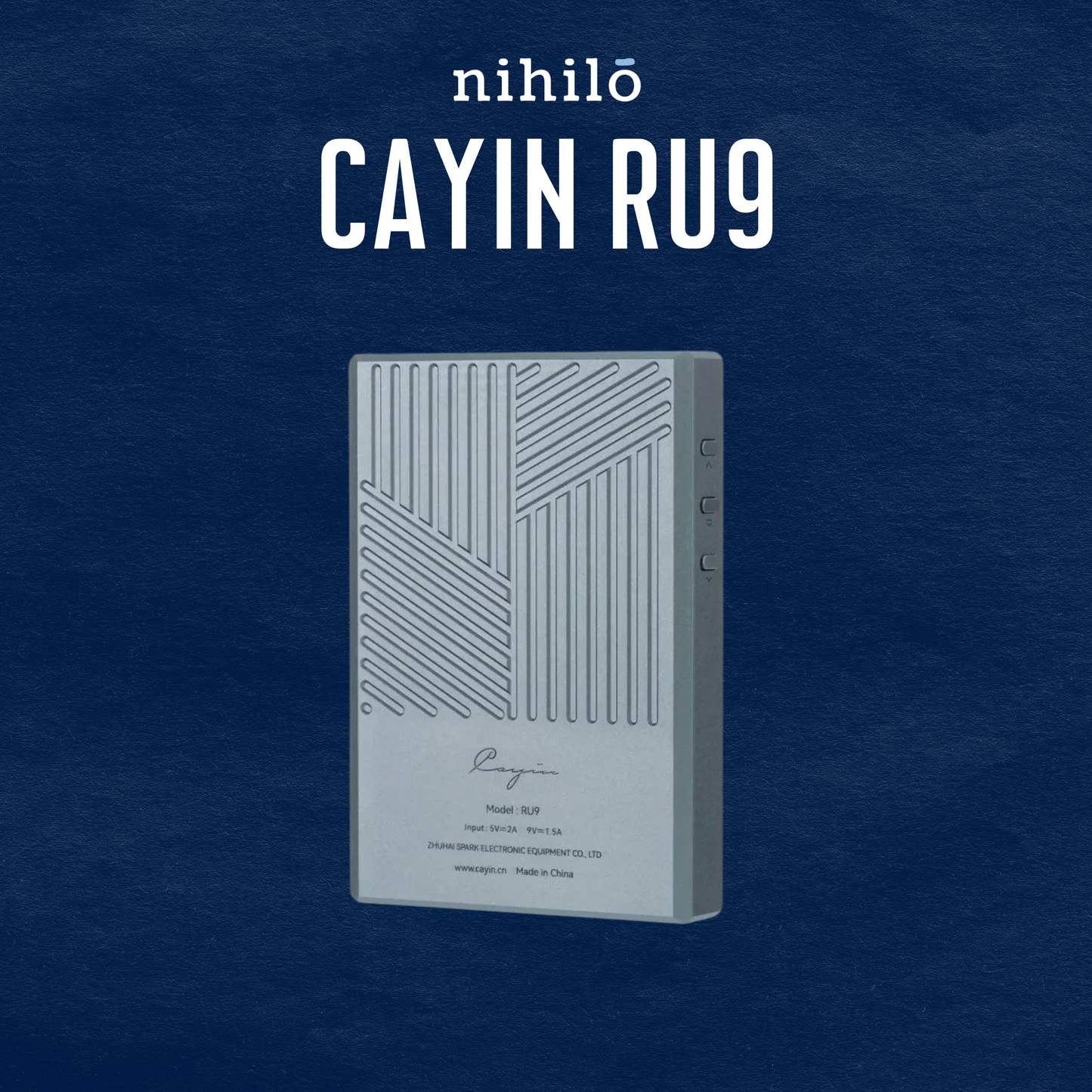 Cayin RU9 Nutube Portable DAC/Amp