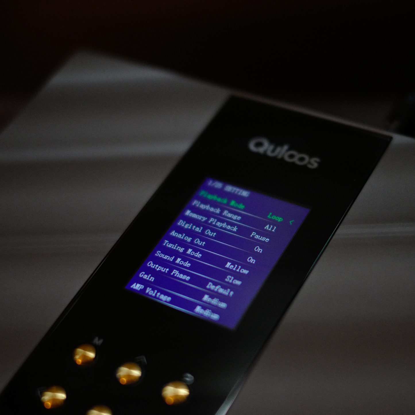 Quloos QA390MOD Portable All-In-One Player DAC/Amp