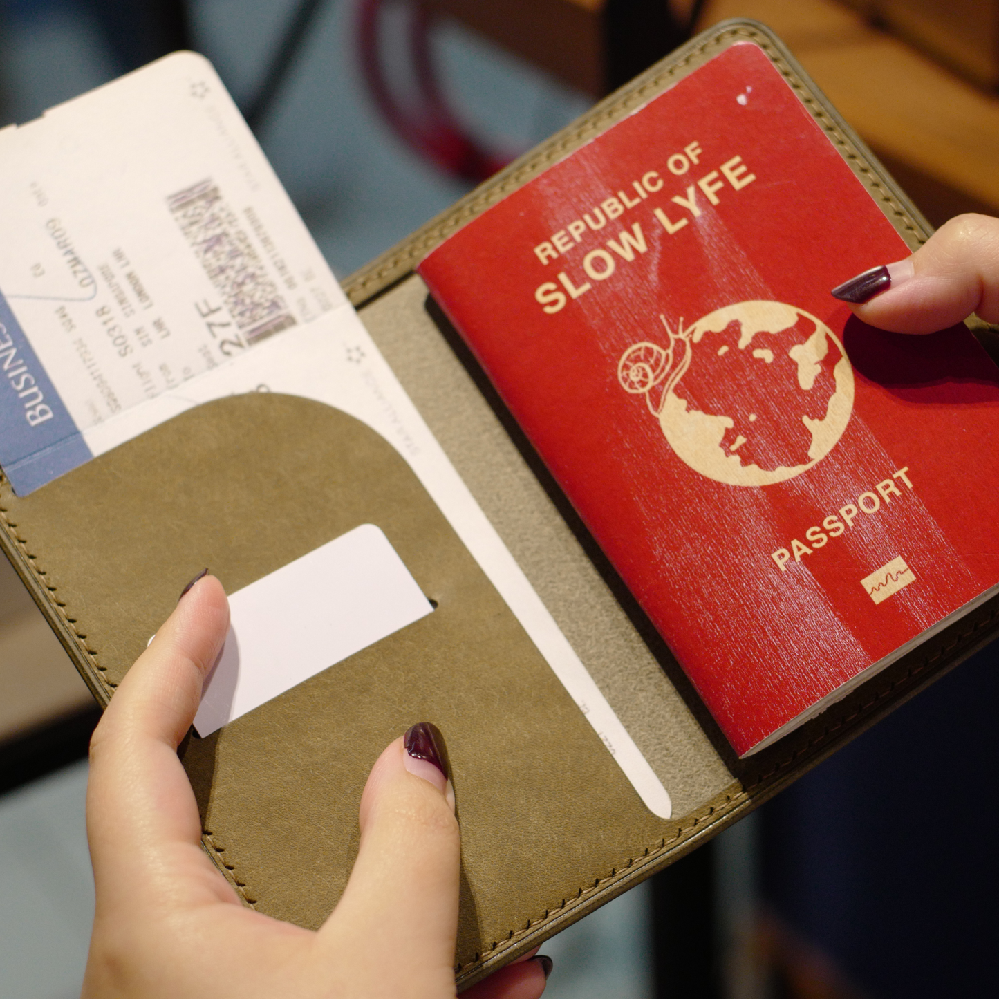 Slow Lyfe Passport Cover