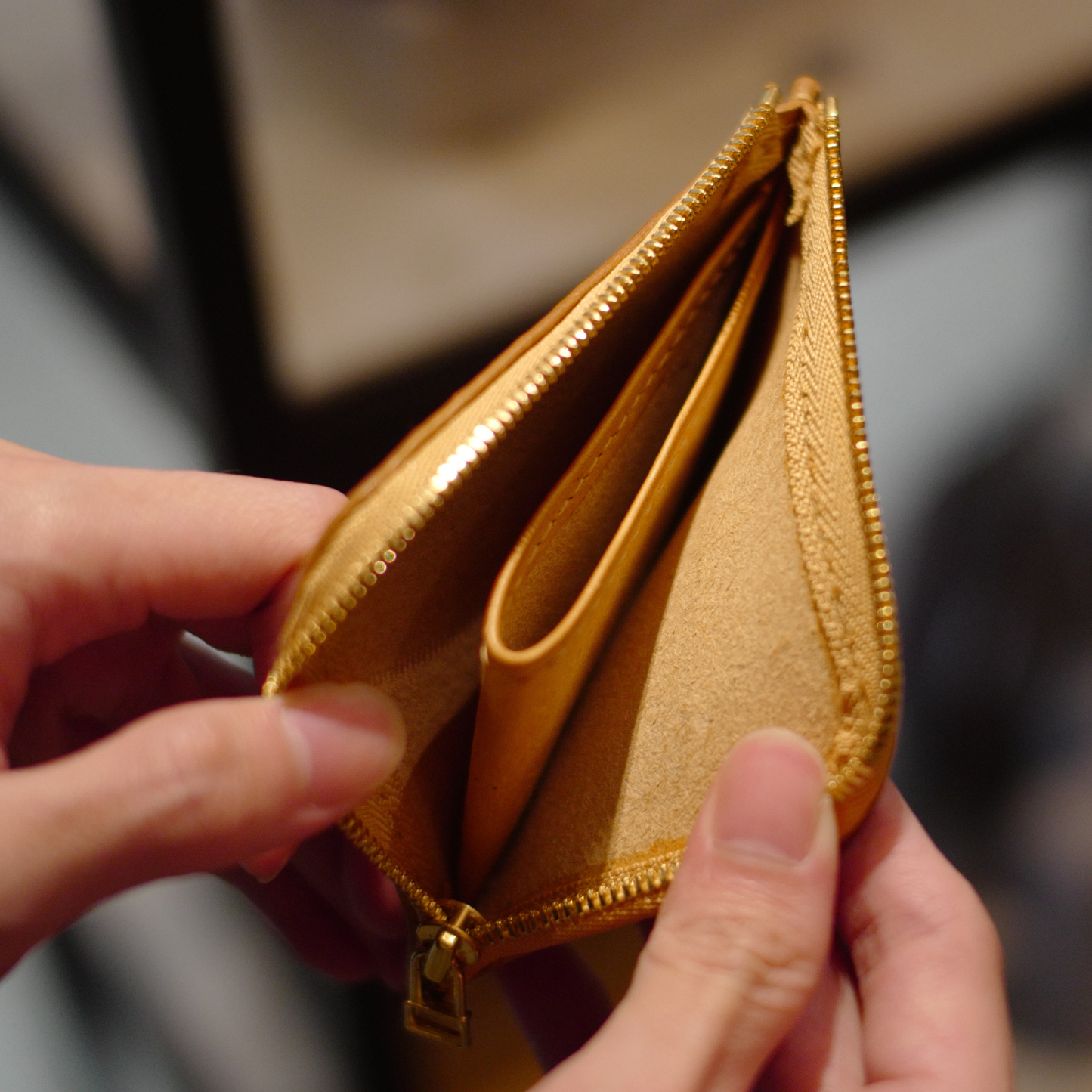 Slow Lyfe Zipper Wallet