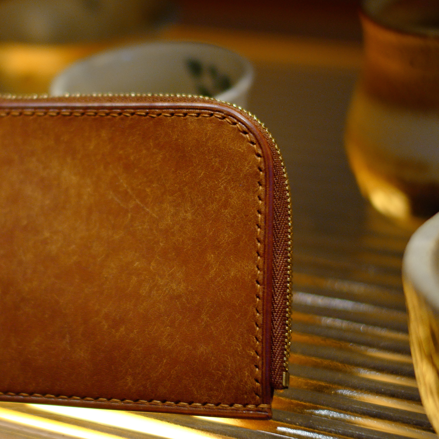 Slow Lyfe Zipper Wallet
