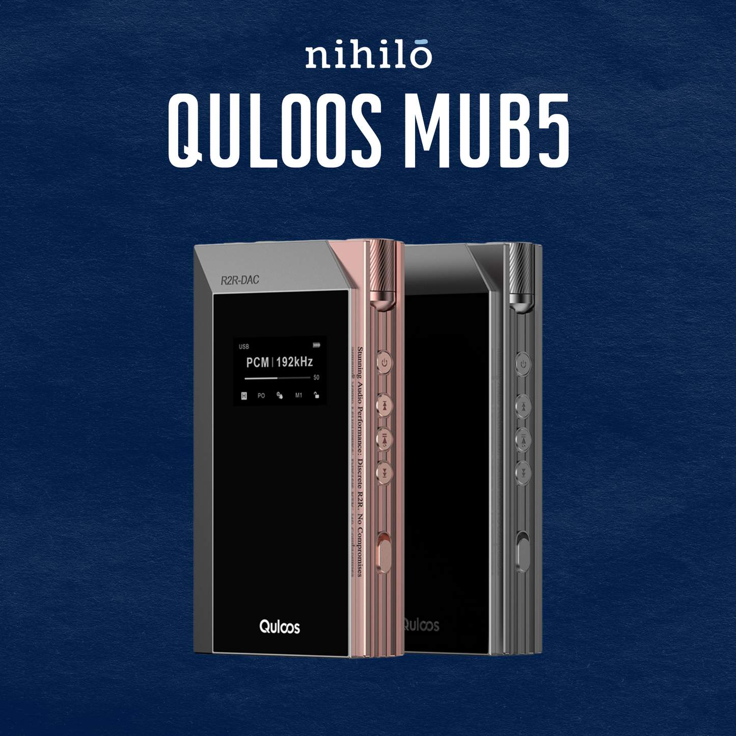 Quloos MUB5 Portable Discrete R2R Ladder DAC/Amp