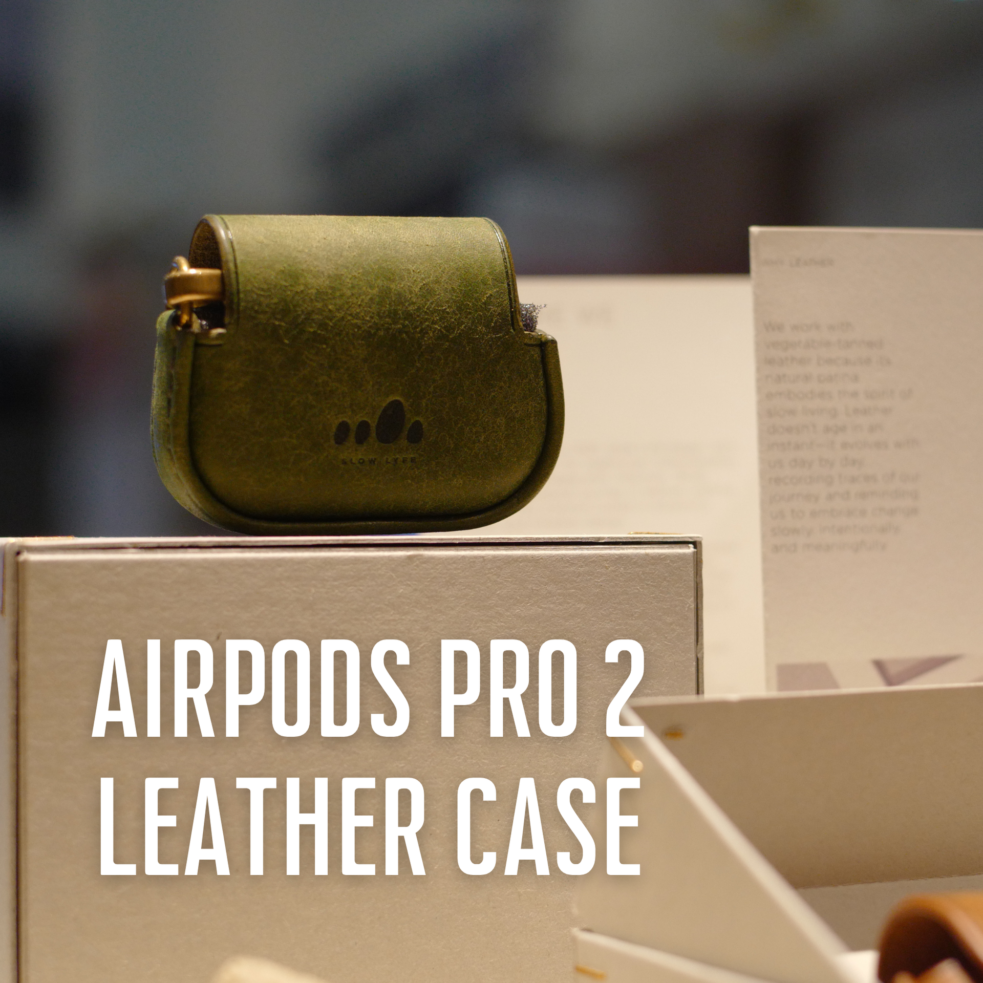 Slow Lyfe Airpods Pro 2 Leather Case – Nihilo Audio