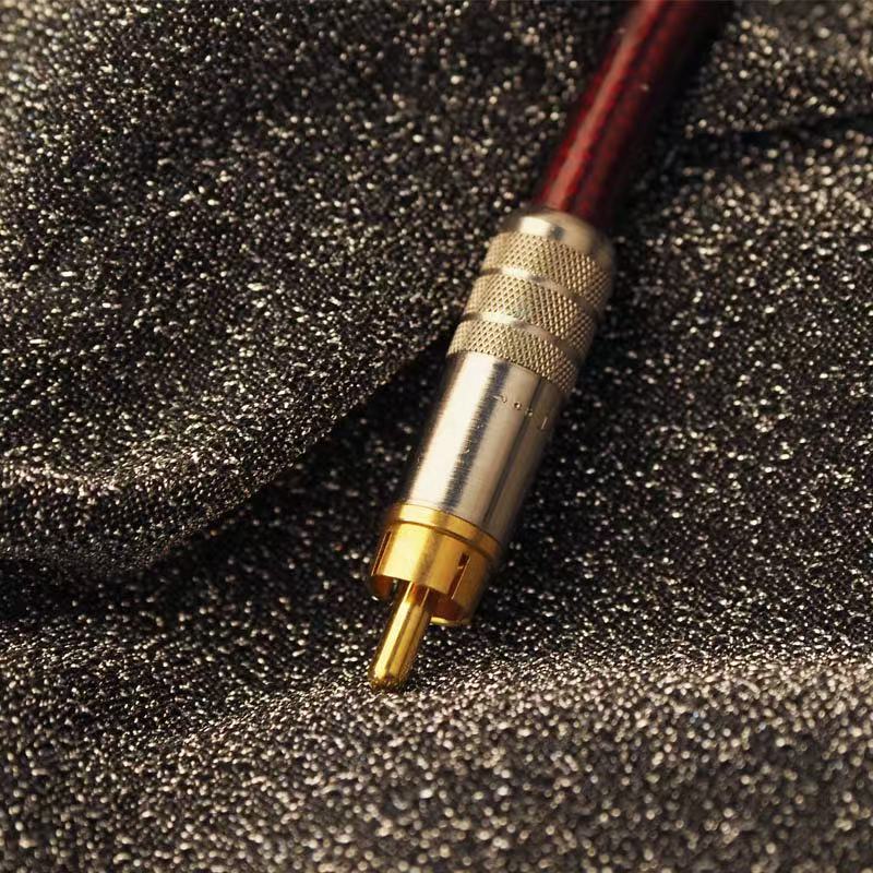 Zephone Crimson Coaxial RCA to 3.5mm interconnect cable