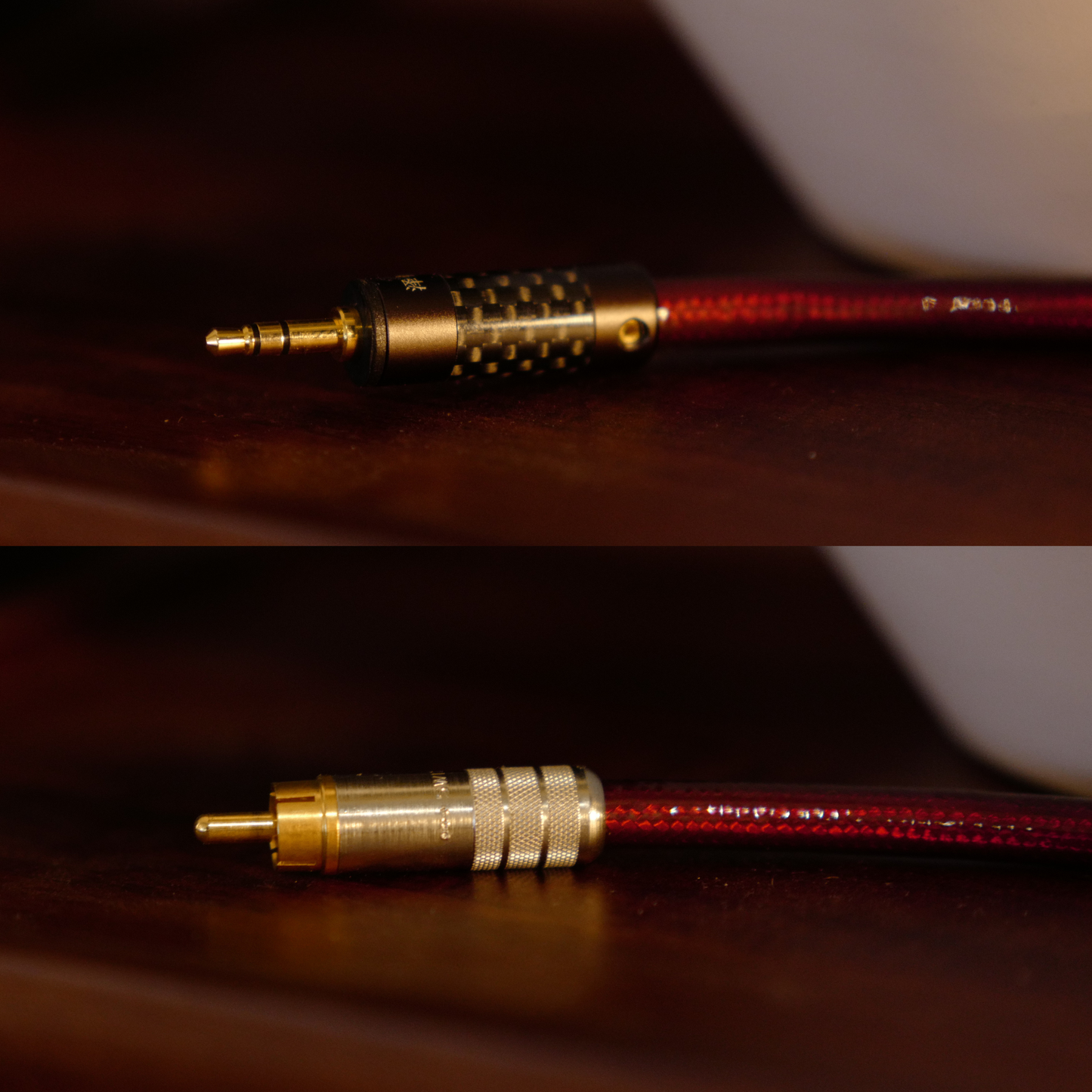 Zephone Crimson Coaxial RCA to 3.5mm interconnect cable